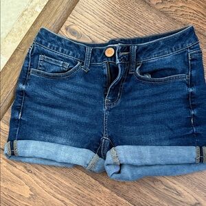 SO Dark Blue Jean Shorts